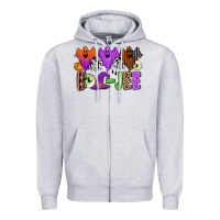 Heather Grey Boo-Jee Zipper Hoodie - texasbilliewilder