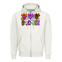 Oatmeal Heather Boo-Jee Zipper Hoodie - texasbilliewilder