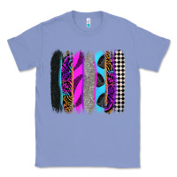 Colony Blue race brushstrokes Classic Tee - Zillion Design Studio