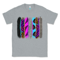 Heather Grey race brushstrokes Classic Tee - Zillion Design Studio