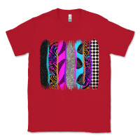 Red race brushstrokes Classic Tee - Zillion Design Studio