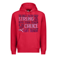 Cardinal breast cancer we don't know how strong we are Premium Hoodie - MaliasSmallBusiness