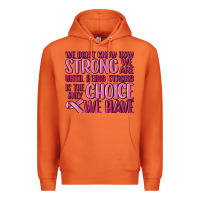 Carrot breast cancer we don't know how strong we are Premium Hoodie - MaliasSmallBusiness