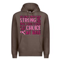 Coffee breast cancer we don't know how strong we are Premium Hoodie - MaliasSmallBusiness
