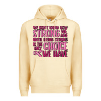 Pina Colada breast cancer we don't know how strong we are Premium Hoodie - MaliasSmallBusiness