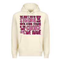 Sandshell breast cancer we don't know how strong we are Premium Hoodie - MaliasSmallBusiness