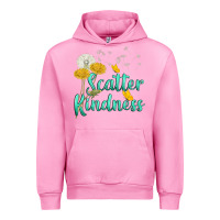Fuchsia Pink scatter kindness Urban Hoodie - NancyCooperArtShop