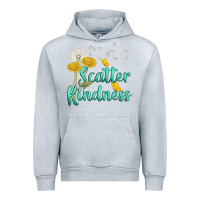 Heather Grey scatter kindness Urban Hoodie - NancyCooperArtShop