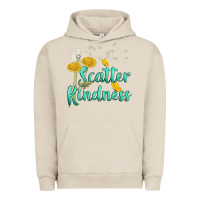 Pigment French Oak scatter kindness Urban Hoodie - NancyCooperArtShop