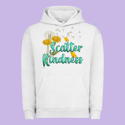 Scatter Kindness Urban Hoodie Designed By Nancycooperartshop