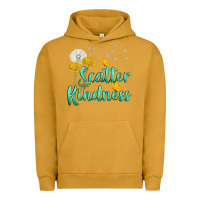 Pigment Peanut Butter scatter kindness Urban Hoodie - NancyCooperArtShop