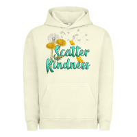 Pigment Pistachio scatter kindness Urban Hoodie - NancyCooperArtShop