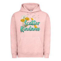 Pigment Salmon scatter kindness Urban Hoodie - NancyCooperArtShop