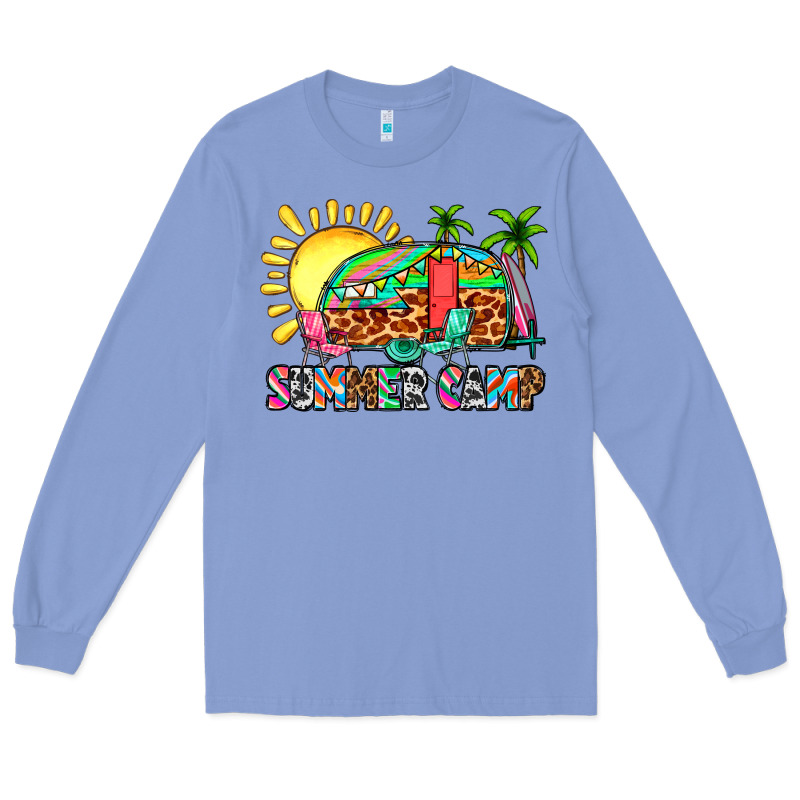 Summer Camp Long Sleeve Tee by Zillion Design Studio | Teevron