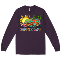 Plum summer camp Long Sleeve Tee - Zillion Design Studio