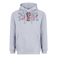 Heather Grey faith ribbon gemstone Heavyweight Hoodie - JahusDesignShop