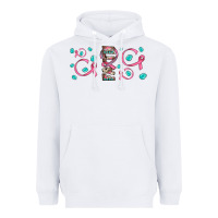 White faith ribbon gemstone Heavyweight Hoodie - JahusDesignShop