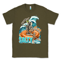 Army Green stay salty Classic Tee - texasbilliewilder