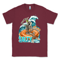 Burgundy stay salty Classic Tee - texasbilliewilder