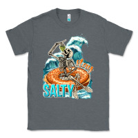 Charcoal Heather stay salty Classic Tee - texasbilliewilder