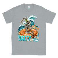 Heather Grey stay salty Classic Tee - texasbilliewilder
