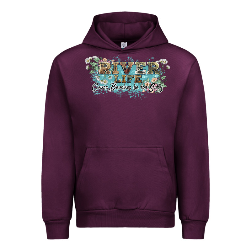 River Life Urban Hoodie by NancyCooperArtShop | Teevron