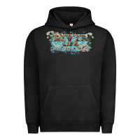 Pigment Black river life Urban Hoodie - NancyCooperArtShop
