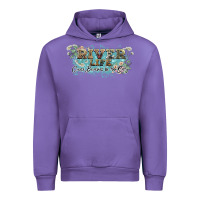 Tulip river life Urban Hoodie - NancyCooperArtShop