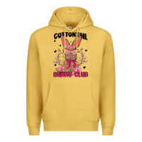 Antique Gold cottontail bunny club Premium Hoodie - MaliasSmallBusiness
