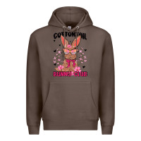 Coffee cottontail bunny club Premium Hoodie - MaliasSmallBusiness