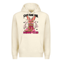 Sandshell cottontail bunny club Premium Hoodie - MaliasSmallBusiness