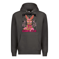 Smoke cottontail bunny club Premium Hoodie - MaliasSmallBusiness