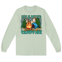 Matcha life is better around the campfire Long Sleeve Tee - Zillion Design Studio