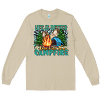 Mushroom life is better around the campfire Long Sleeve Tee - Zillion Design Studio