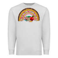 Dove Grey back to school rainbow Premium Sweatshirt - AdoDesignShop