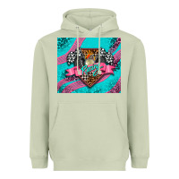 Matcha racing pink Heavyweight Hoodie - AdoDesignShop