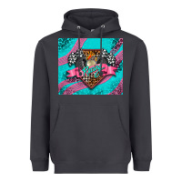 Smoke racing pink Heavyweight Hoodie - AdoDesignShop