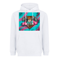 White racing pink Heavyweight Hoodie - AdoDesignShop