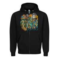 Black small town proud Zipper Hoodie - Zillion Design Studio