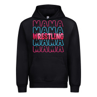 Black wrestling mama Urban Hoodie - MaliasSmallBusiness