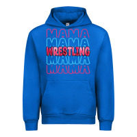 Cobalt wrestling mama Urban Hoodie - MaliasSmallBusiness