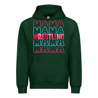 Foreset Green wrestling mama Urban Hoodie - MaliasSmallBusiness