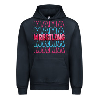 Navy wrestling mama Urban Hoodie - MaliasSmallBusiness