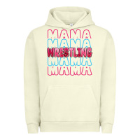 Pigment Pistachio wrestling mama Urban Hoodie - MaliasSmallBusiness