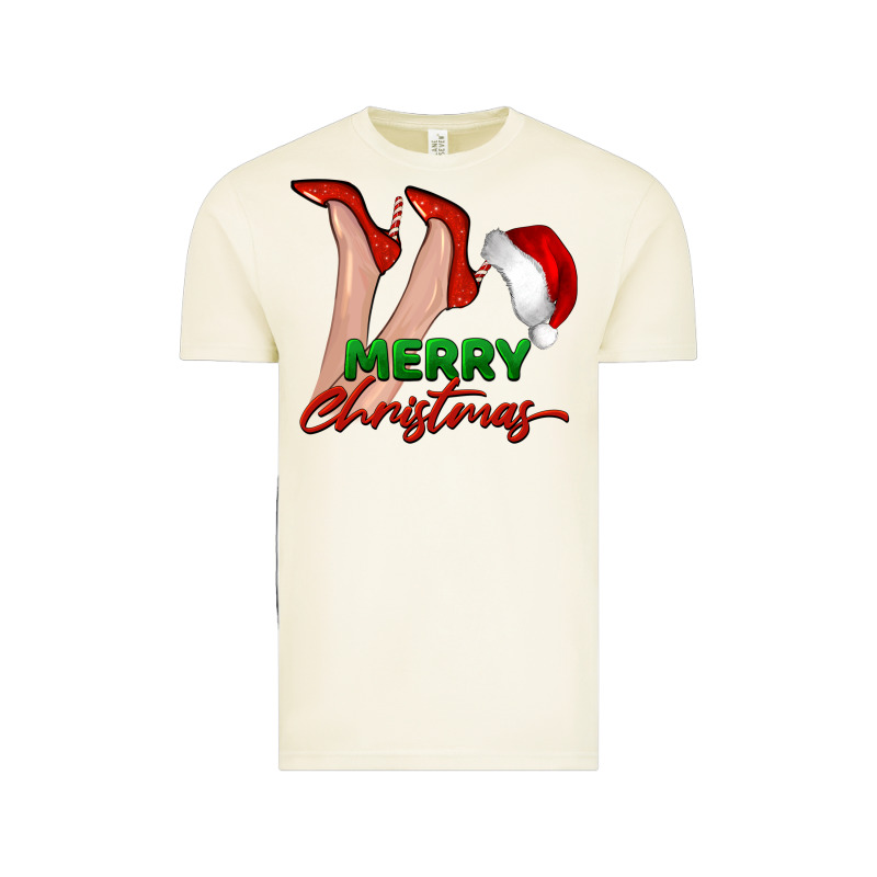 Merry Christmas Heels Vintage Tee by BarkalooDesign | Teevron