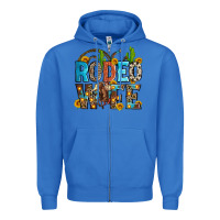 True Royal rodeo wife Zipper Hoodie - Zillion Design Studio