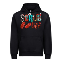 Black scrub life Urban Hoodie - NancyCooperArtShop