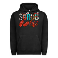 Pigment Black scrub life Urban Hoodie - NancyCooperArtShop
