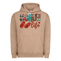 Pigment Burro scrub life Urban Hoodie - NancyCooperArtShop
