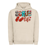 Pigment French Oak scrub life Urban Hoodie - NancyCooperArtShop